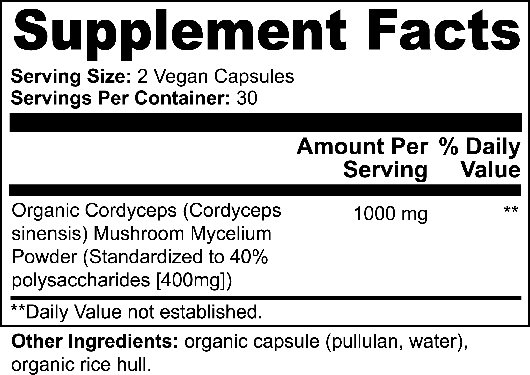 Cordyceps Mushroom - Selfsync